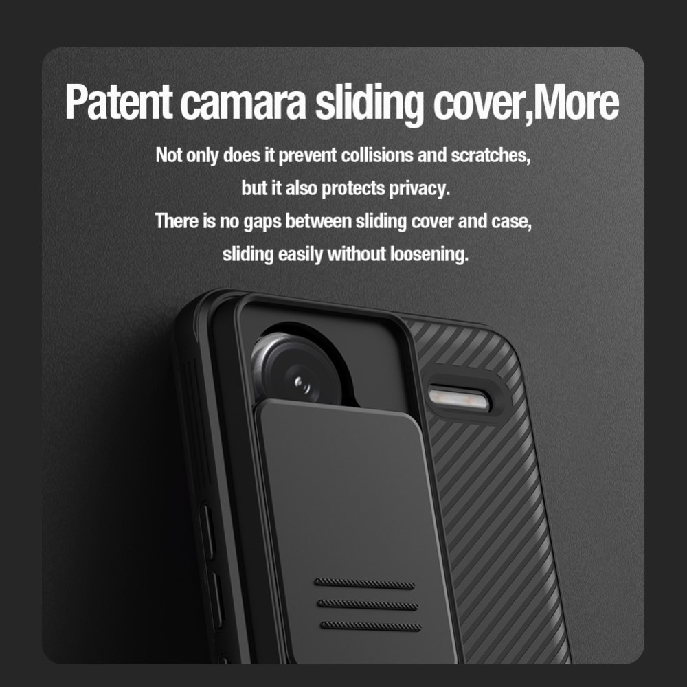 Cover CamShield Xiaomi Redmi Note 13 Pro Plus nero