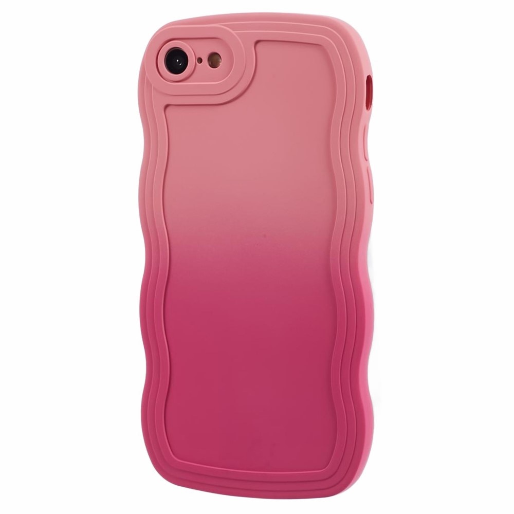 Cover Wavy Edge iPhone 8 ombre rosa