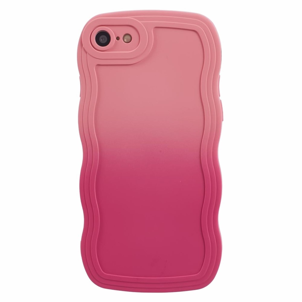 Cover Wavy Edge iPhone SE (2020) ombre rosa