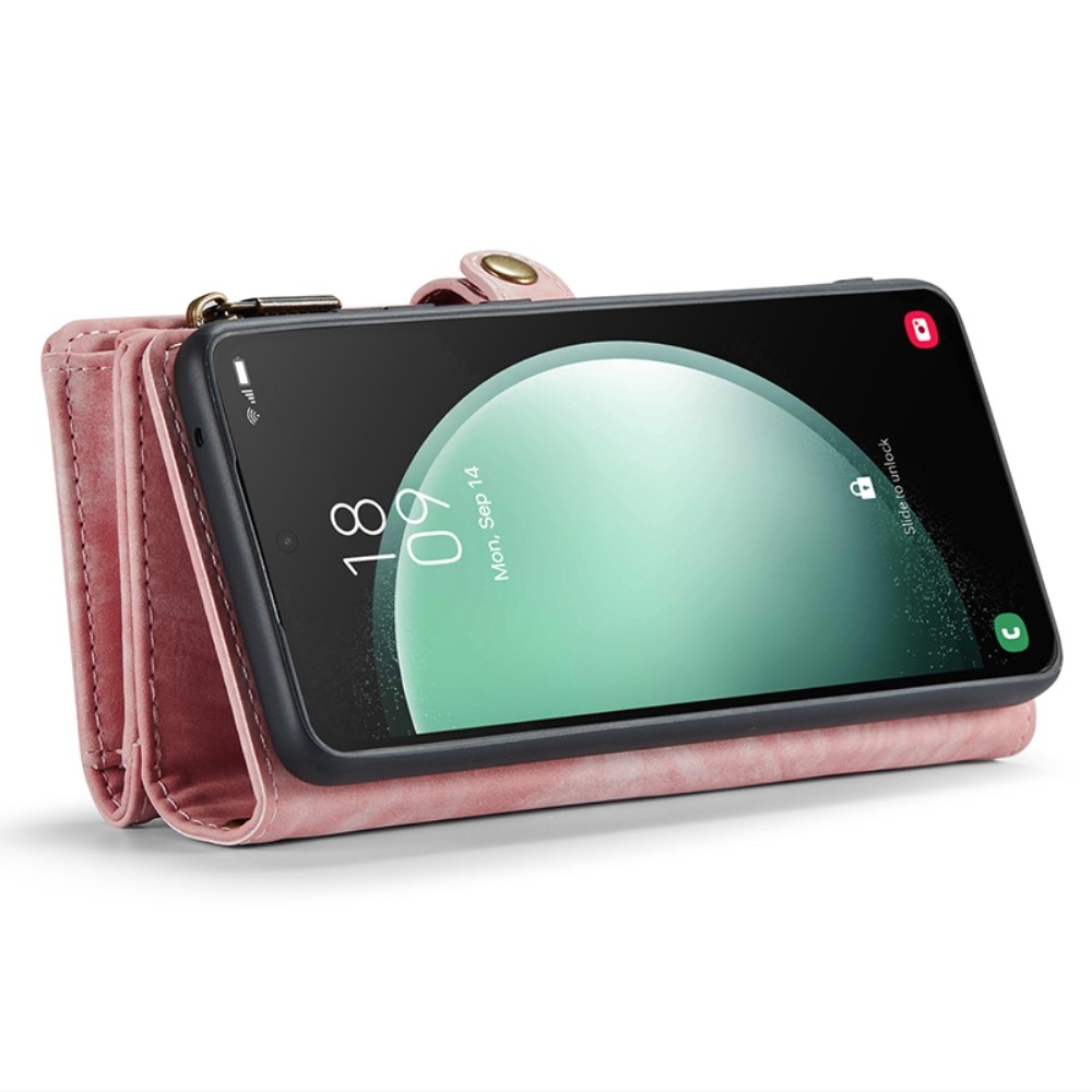 Cover portafoglio Multi-Slot Samsung Galaxy S23 FE rosa