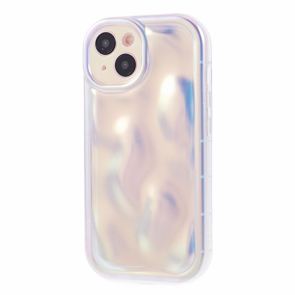 Cover TPU Wavy iPhone 15 madreperla