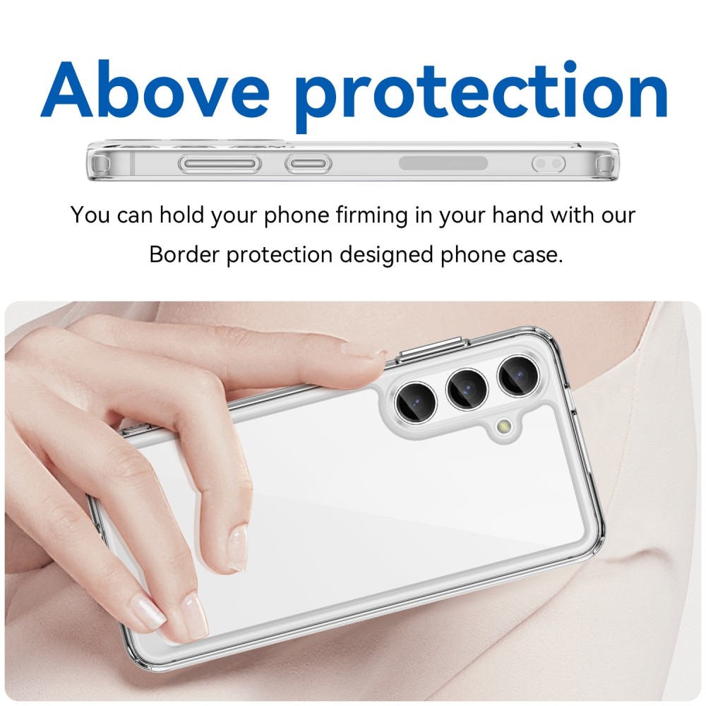 Cover Ibrido Crystal Hybrid Samsung Galaxy S24 trasparente