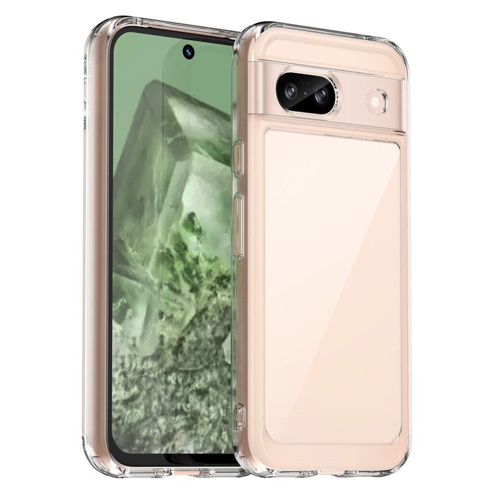 Cover Ibrido Crystal Hybrid Google Pixel 8a trasparente