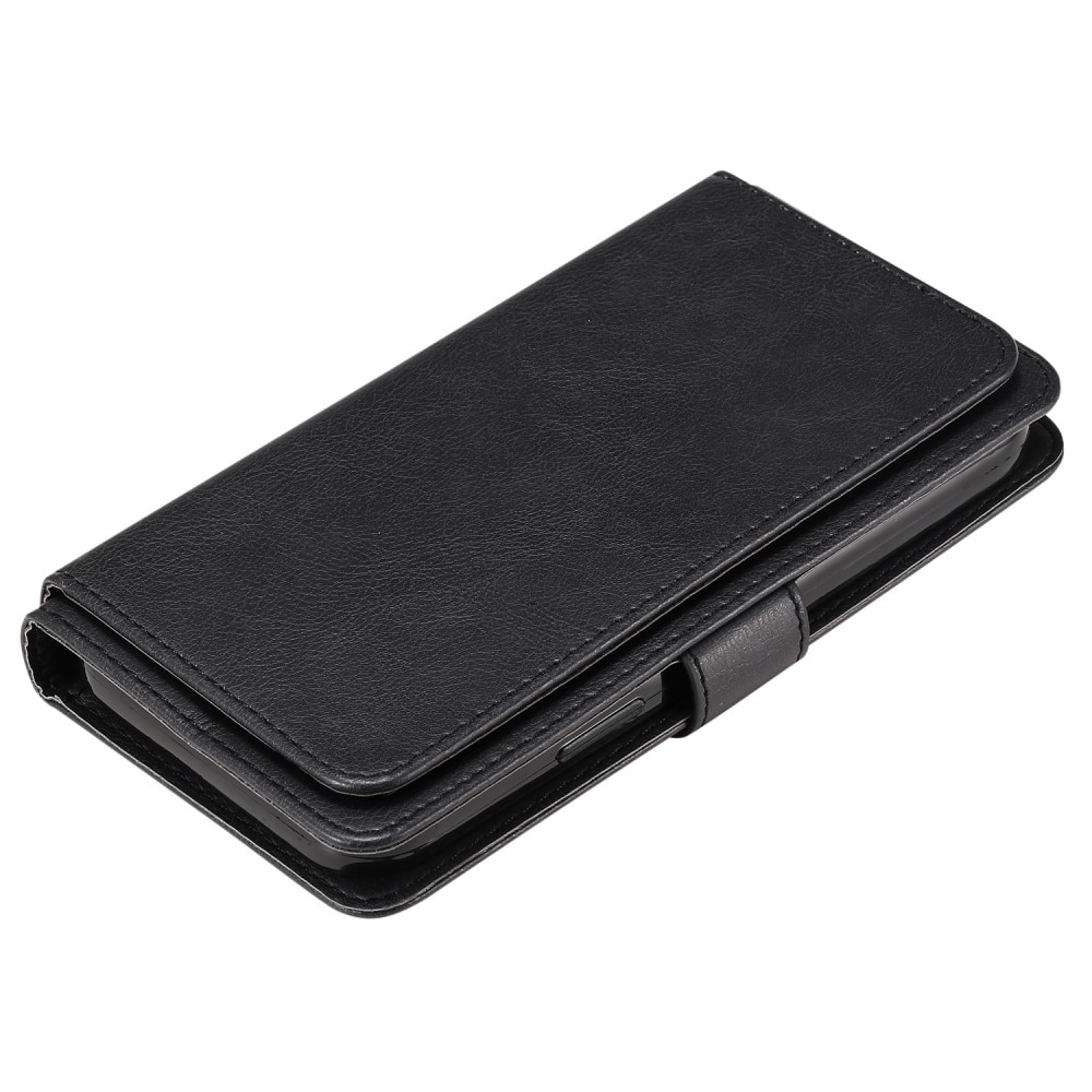 Cover portafoglio Multi-slot Motorola Moto G54, nero