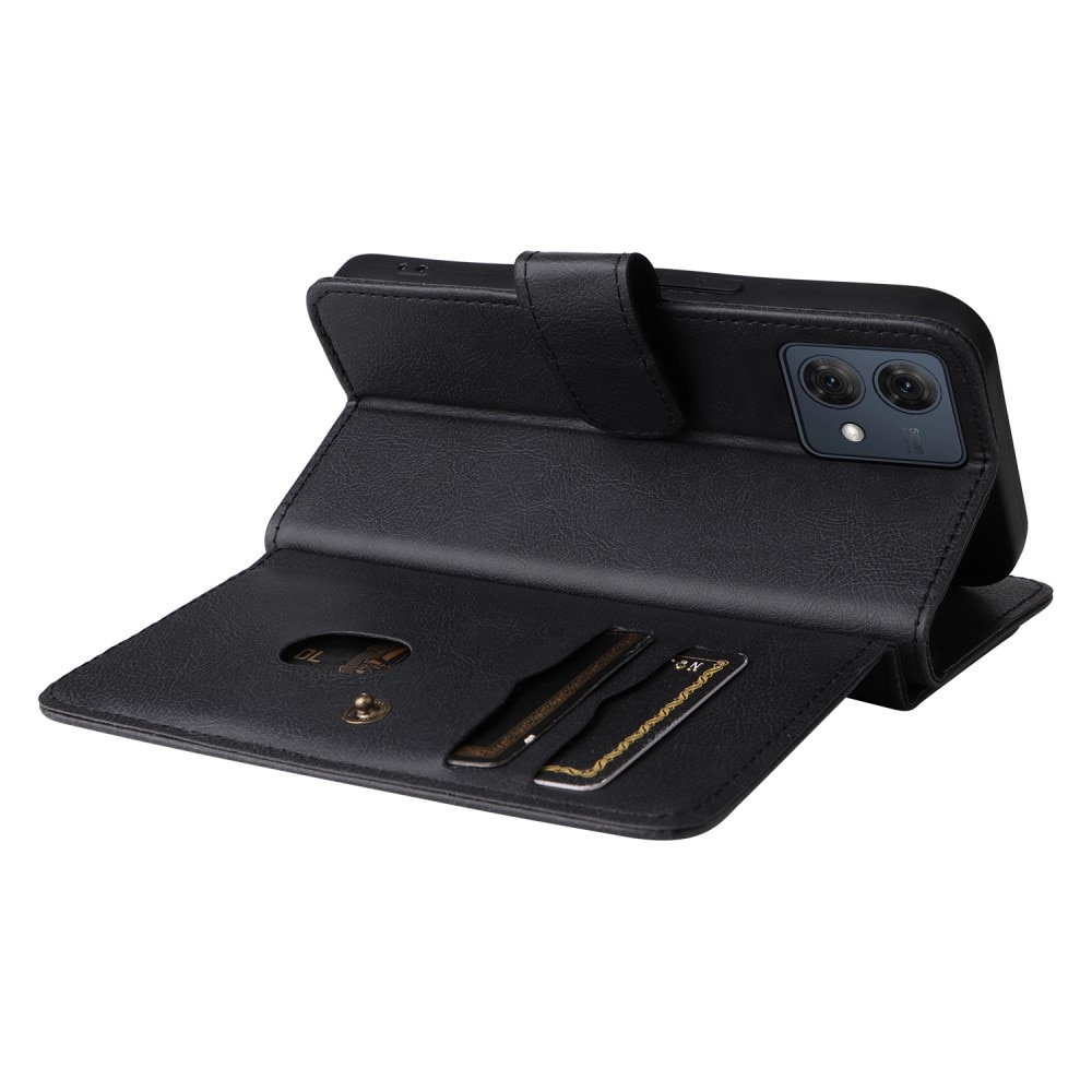 Cover portafoglio Multi-slot Motorola Moto G84, nero