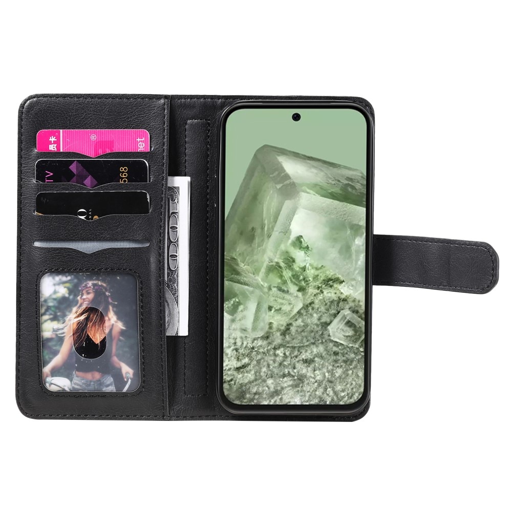 Cover portafoglio Multi-slot Google Pixel 8a, nero