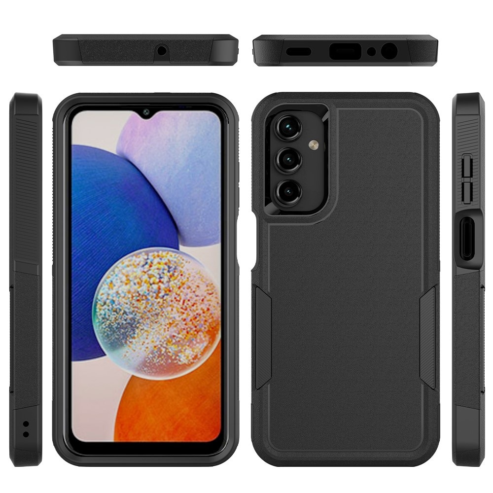 Cover ibride Off-road Samsung Galaxy A15, nero