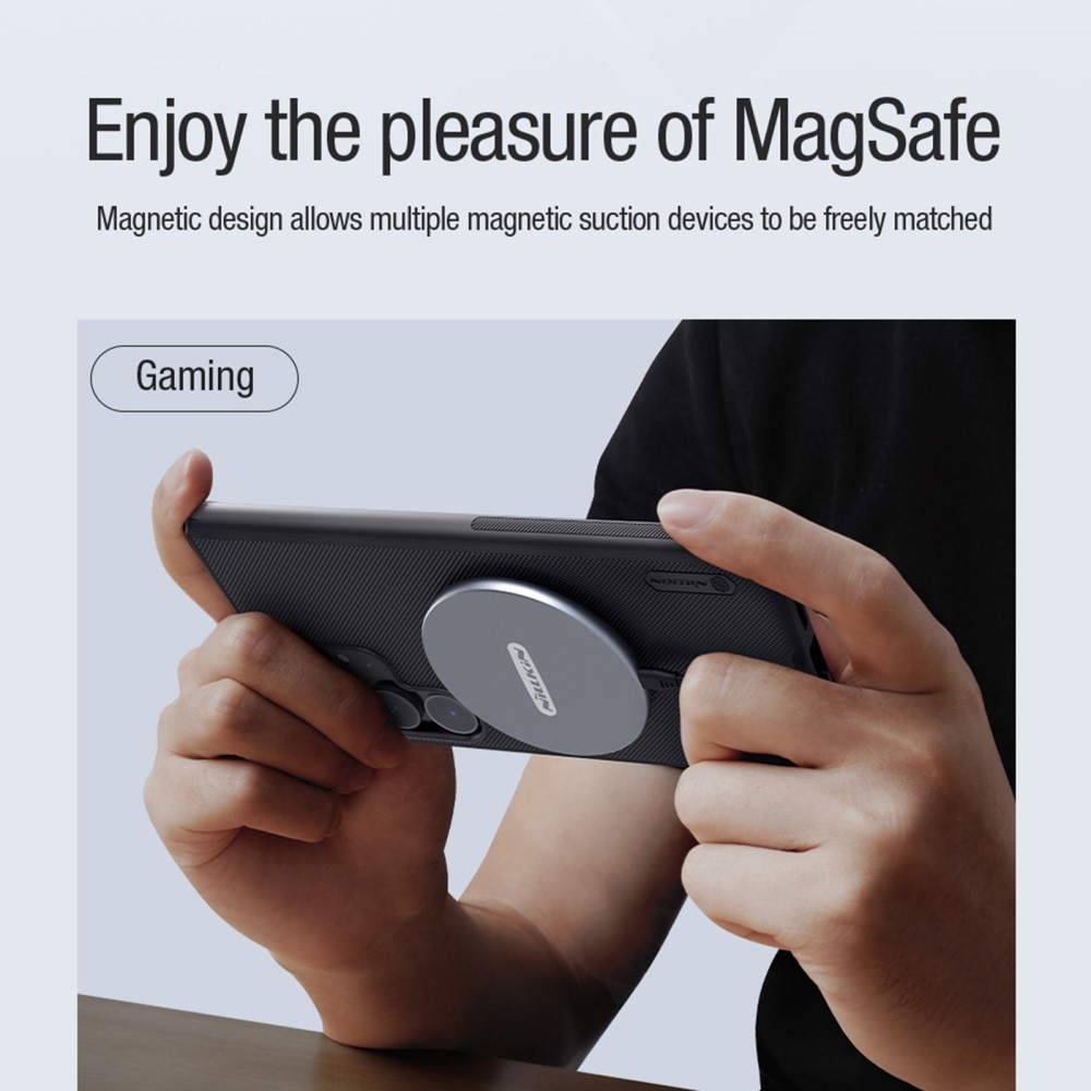 Frosted Shield MagSafe Samsung Galaxy S24 Ultra Nero