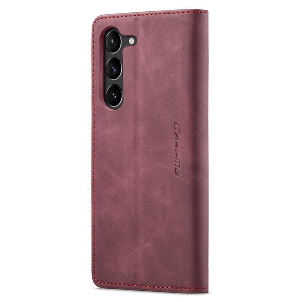 Custodie a portafoglio sottili Samsung Galaxy S24 Plus Rosso