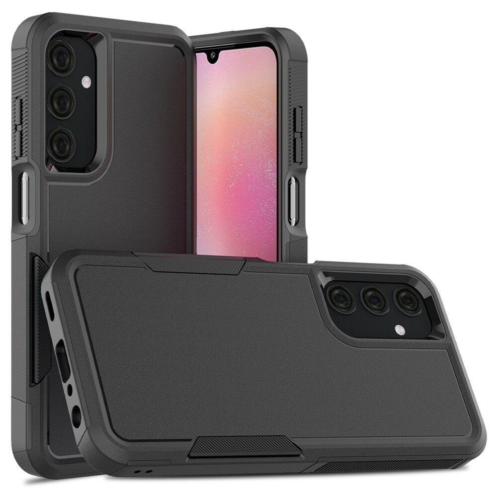 Cover ibride Off-road Samsung Galaxy A25, nero