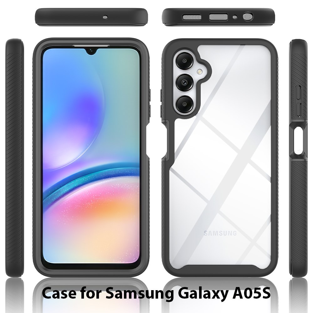 Cover Full Protection Samsung Galaxy A05s nero