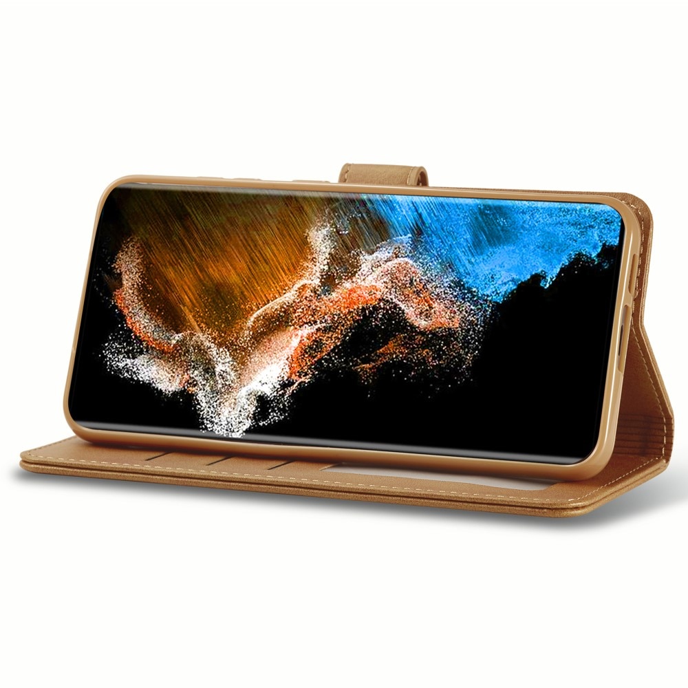 Custodie a portafoglio Samsung Galaxy S24 cognac