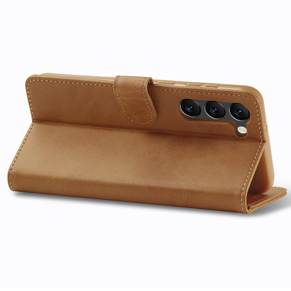 Custodie a portafoglio Samsung Galaxy S24 cognac