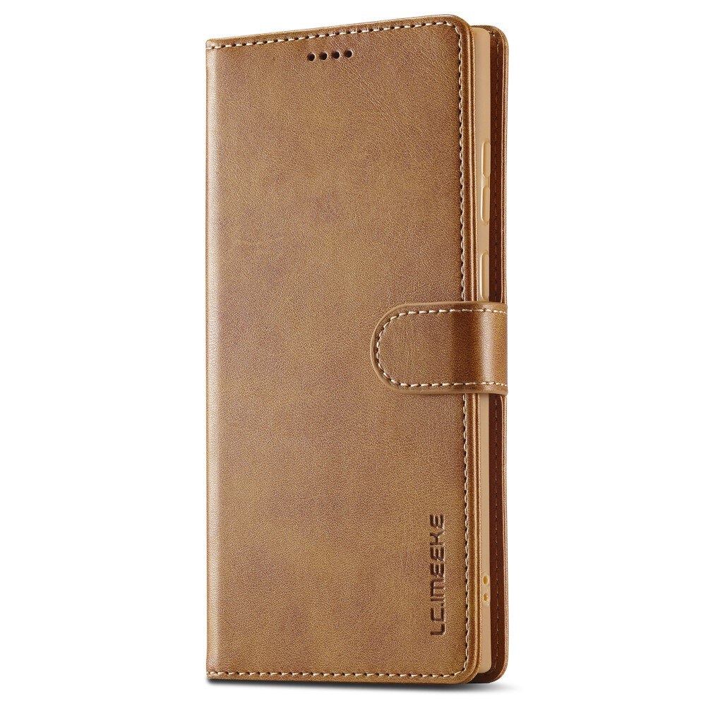 Custodie a portafoglio Samsung Galaxy S24 Ultra cognac