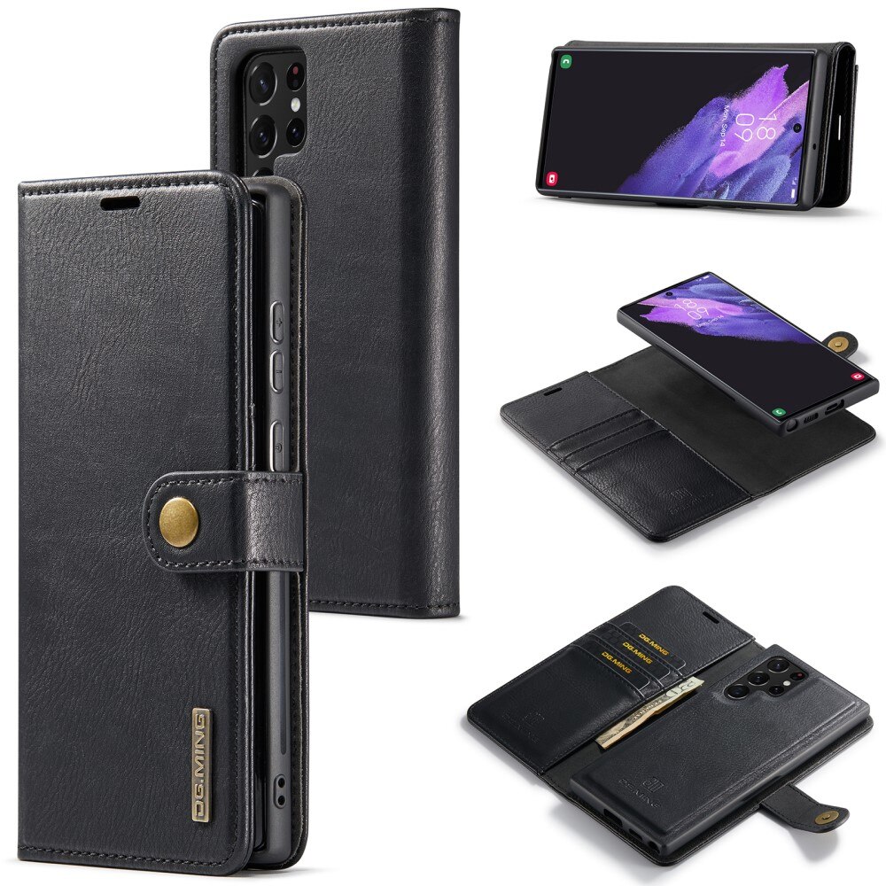 Cover portafoglio Magnet Wallet Samsung Galaxy S24 Ultra Black