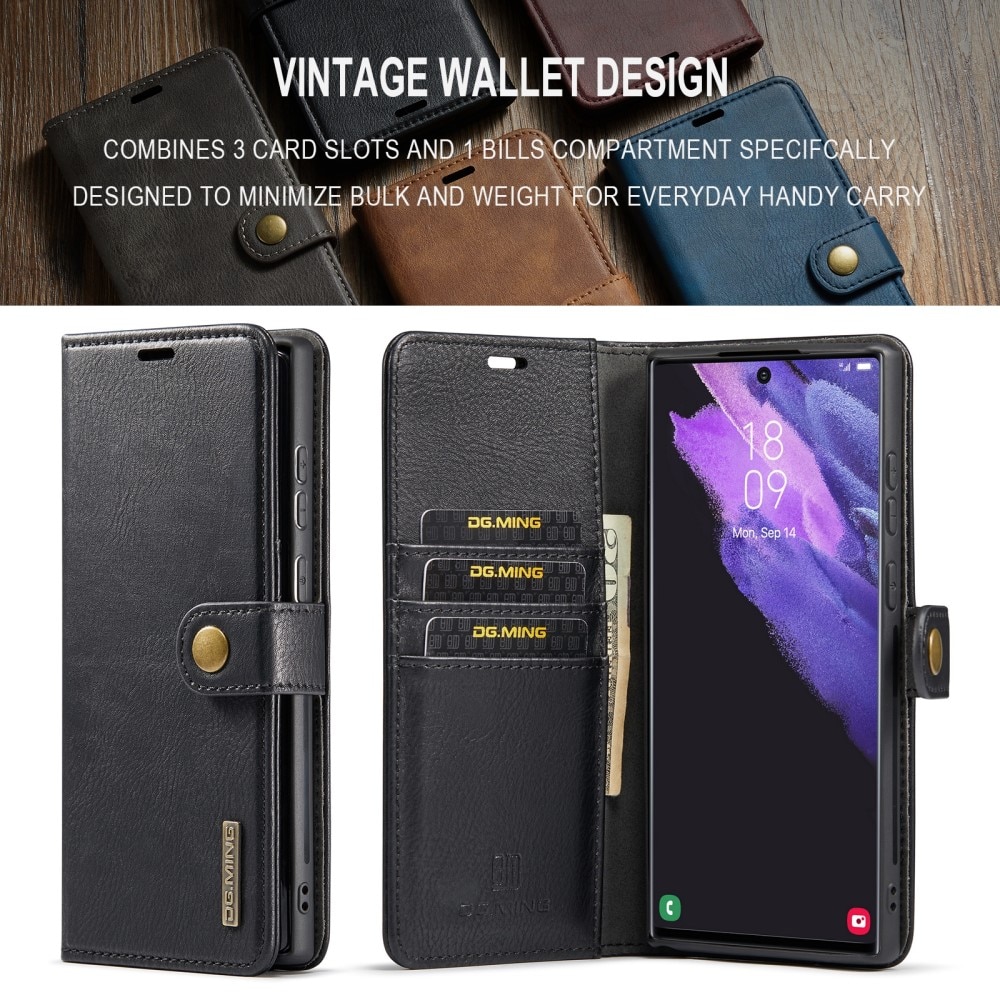 Cover portafoglio Magnet Wallet Samsung Galaxy S24 Ultra Black