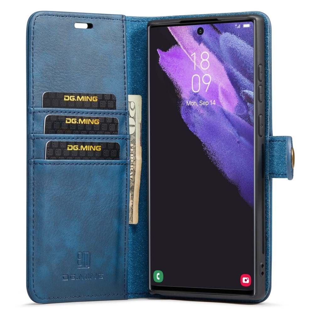 Cover portafoglio Magnet Wallet Samsung Galaxy S24 Ultra Blue