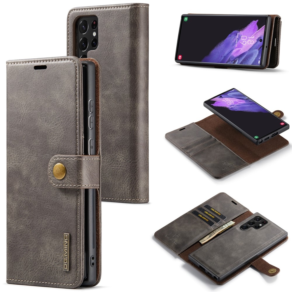 Cover portafoglio Magnet Wallet Samsung Galaxy S24 Ultra Brown