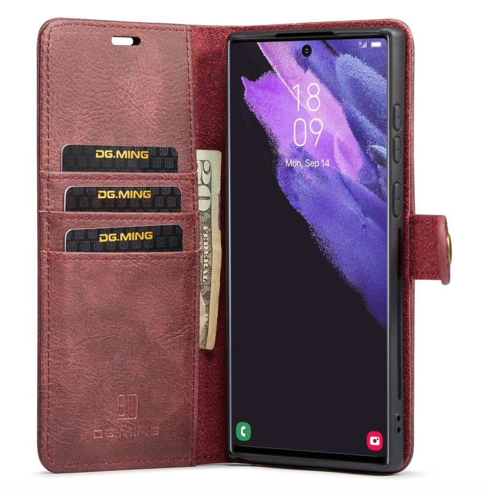 Cover portafoglio Magnet Wallet Samsung Galaxy S24 Ultra Red