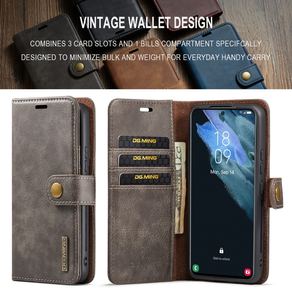 Cover portafoglio Magnet Wallet Samsung Galaxy S24 Brown