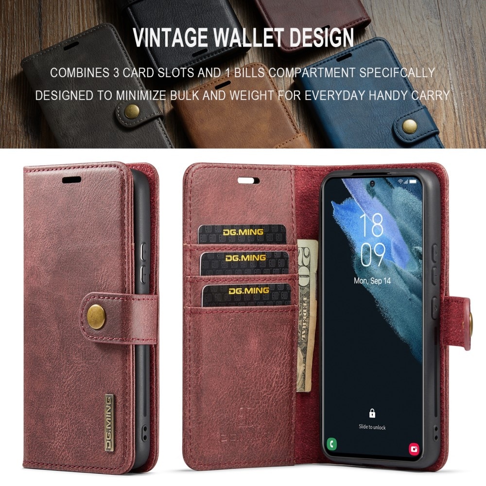 Cover portafoglio Magnet Wallet Samsung Galaxy S24 Red