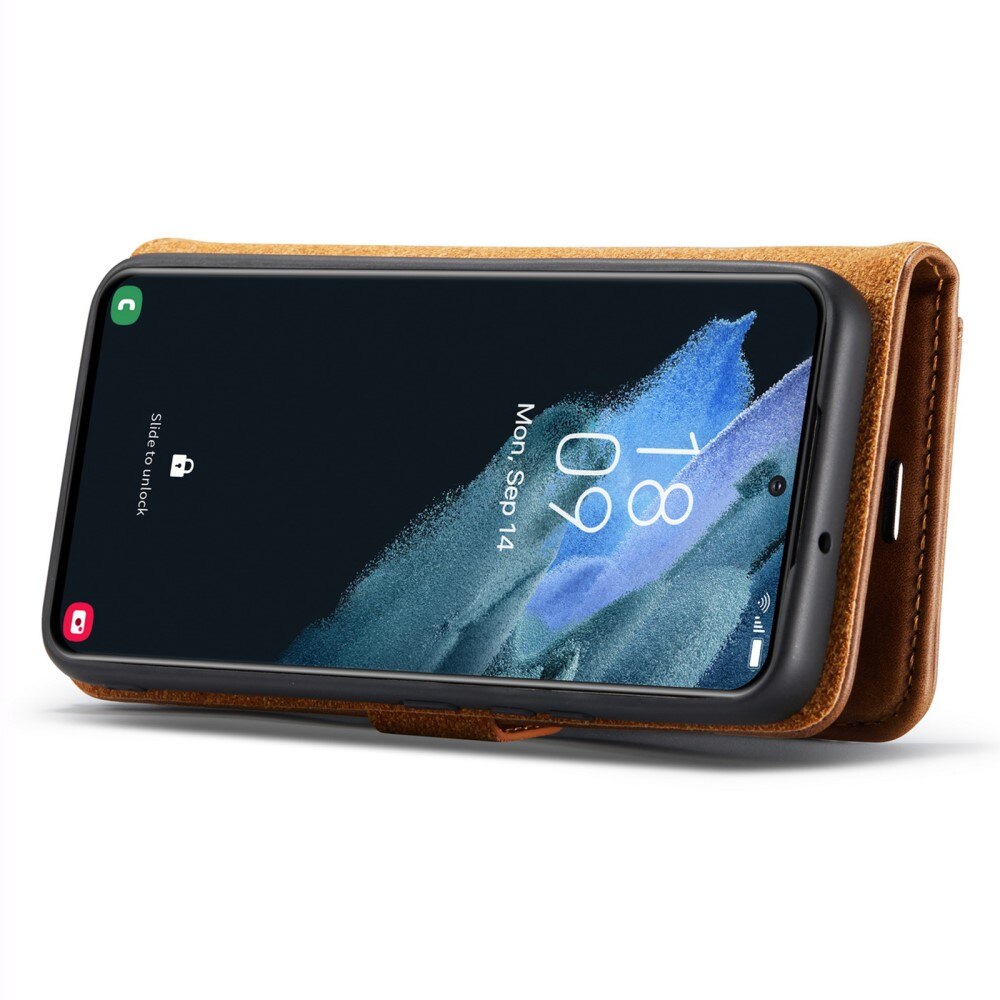 Cover portafoglio Magnet Wallet Samsung Galaxy S24 Plus Cognac