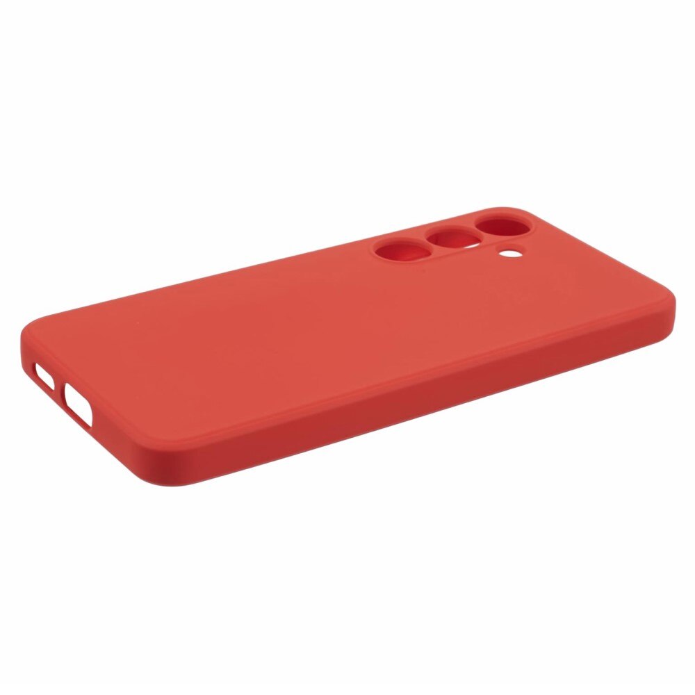 Cover TPU resistente agli urti Samsung Galaxy S24 rosso