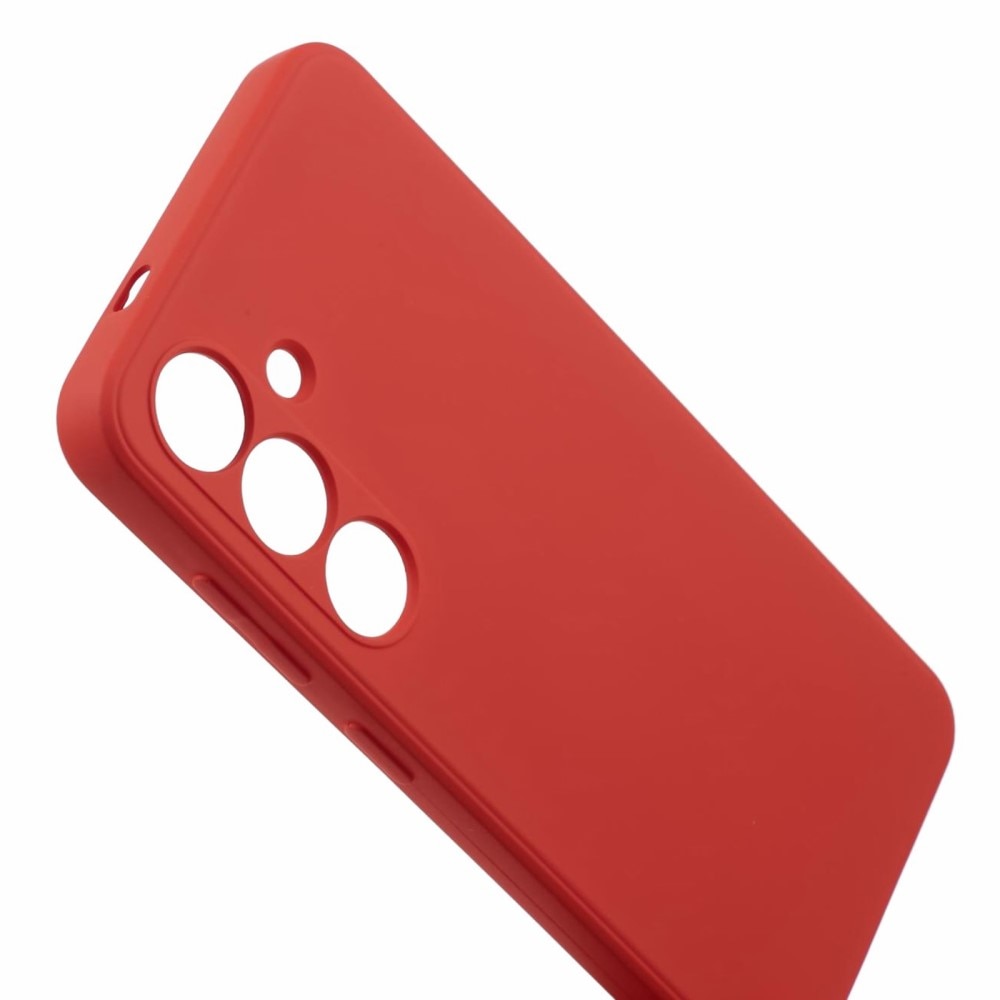 Cover TPU resistente agli urti Samsung Galaxy S24 rosso