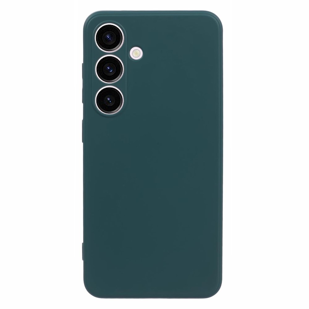 Cover TPU resistente agli urti Samsung Galaxy S24 verde scuro