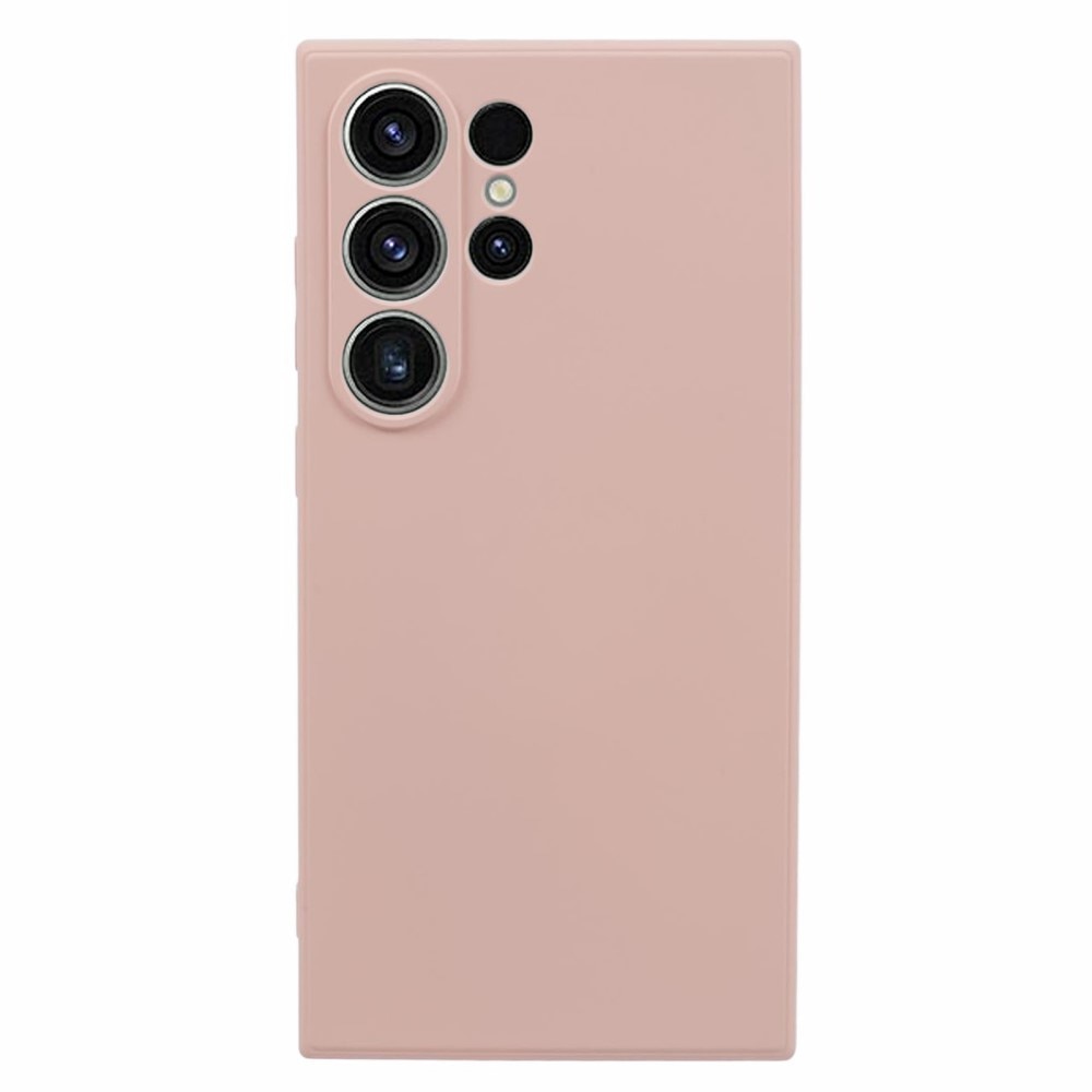 Cover TPU resistente agli urti Samsung Galaxy S24 Ultra rosa