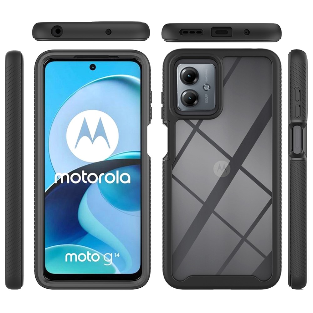 Cover Full Protection Motorola Moto G14 nero