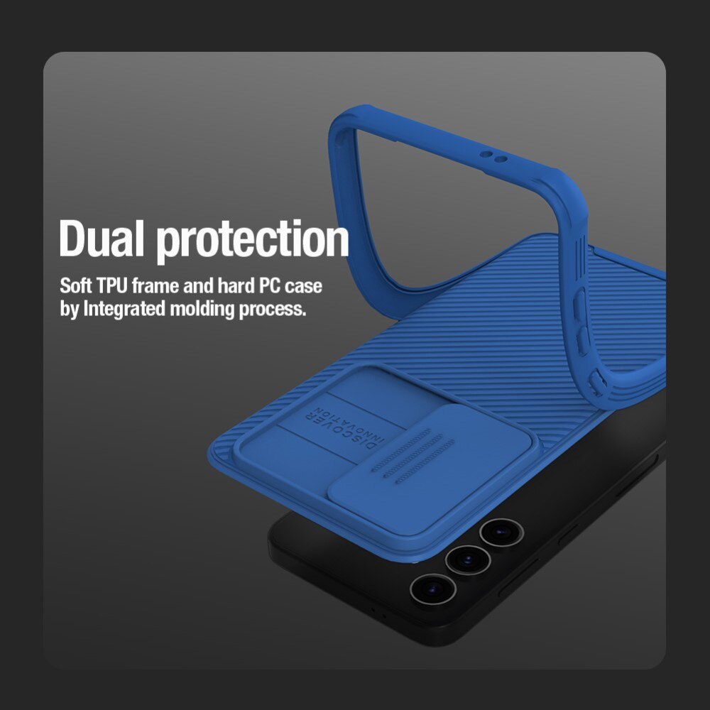 Cover CamShield Samsung Galaxy S24 blu