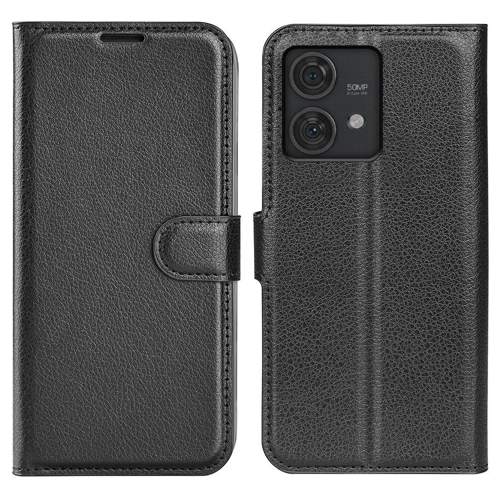 Cover portafoglio Motorola Edge 40 Neo nero