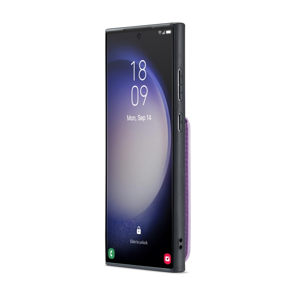 Cover Multi-Slot anti-RFID Samsung Galaxy S24 Ultra viola