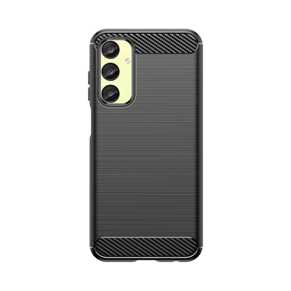 Cover TPU Brushed Samsung Galaxy A25 Nero
