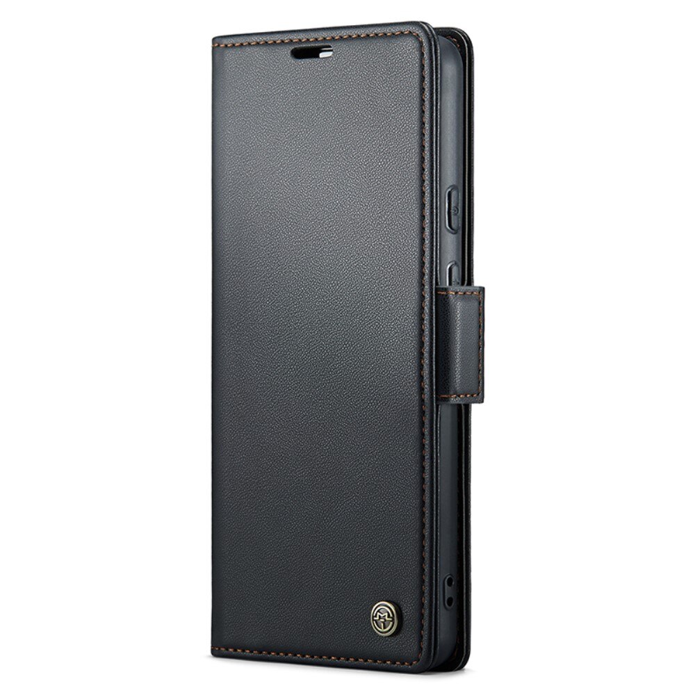 Custodie a portafoglio sottili anti-RFID Google Pixel 8a Nero
