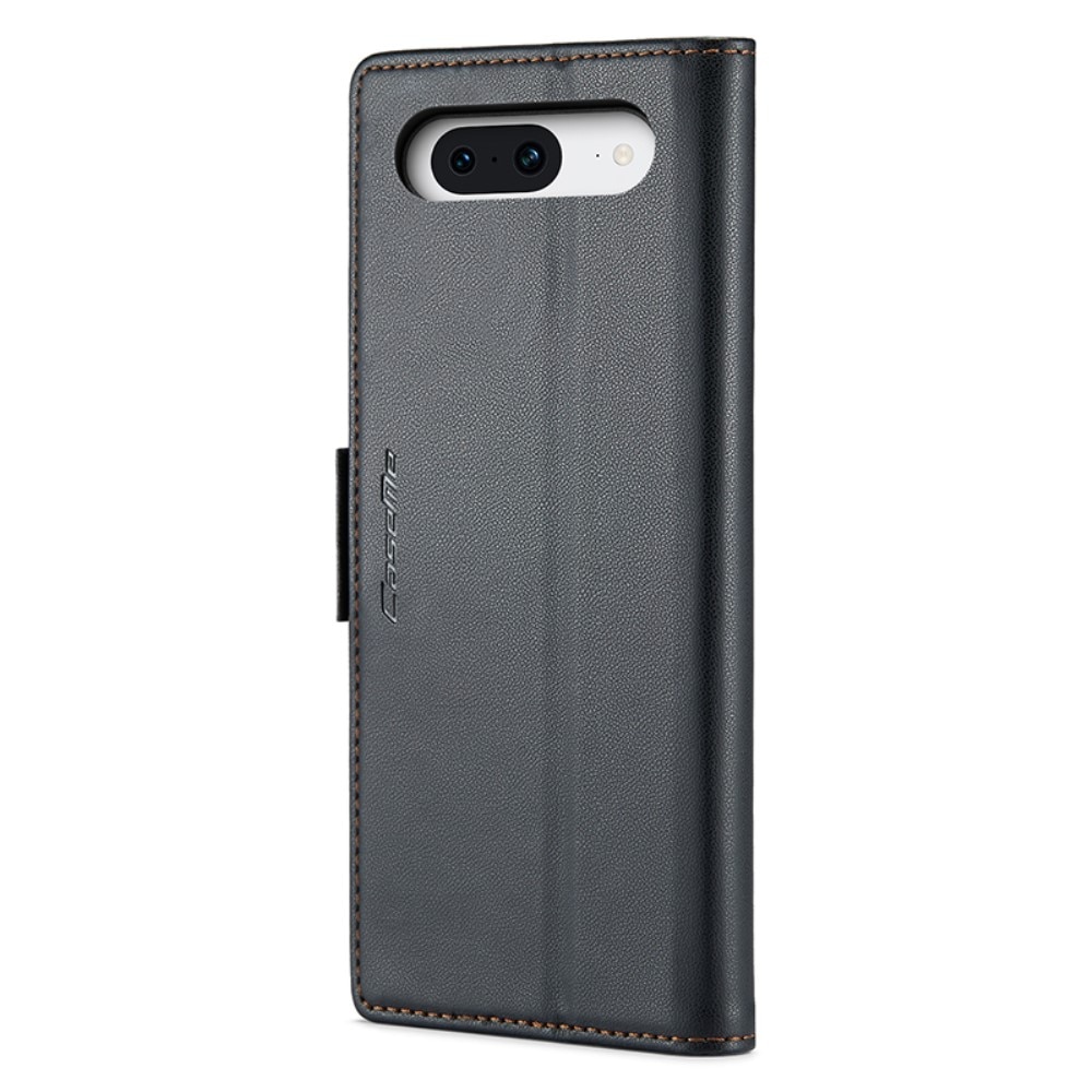 Custodie a portafoglio sottili anti-RFID Google Pixel 8a Nero