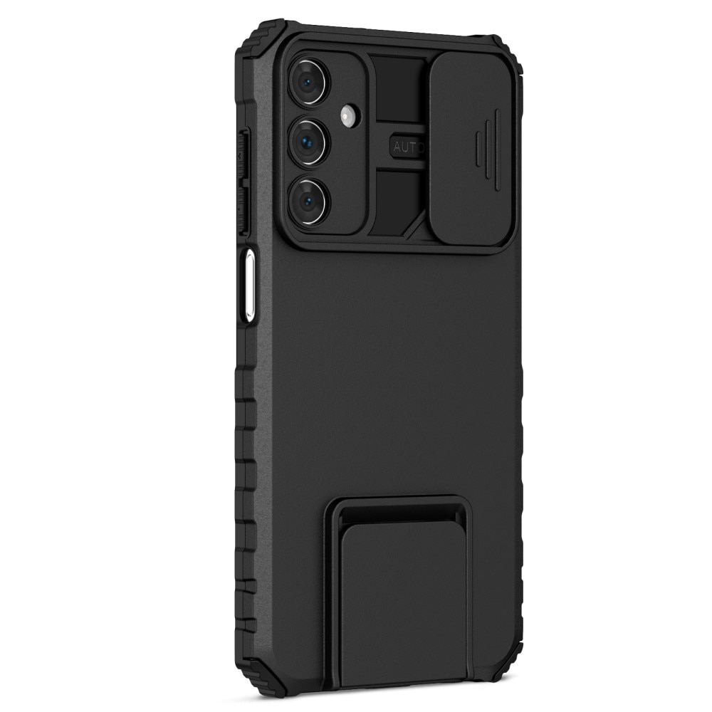 Cover Kickstand con Protezione fotocamera Samsung Galaxy A15 nero