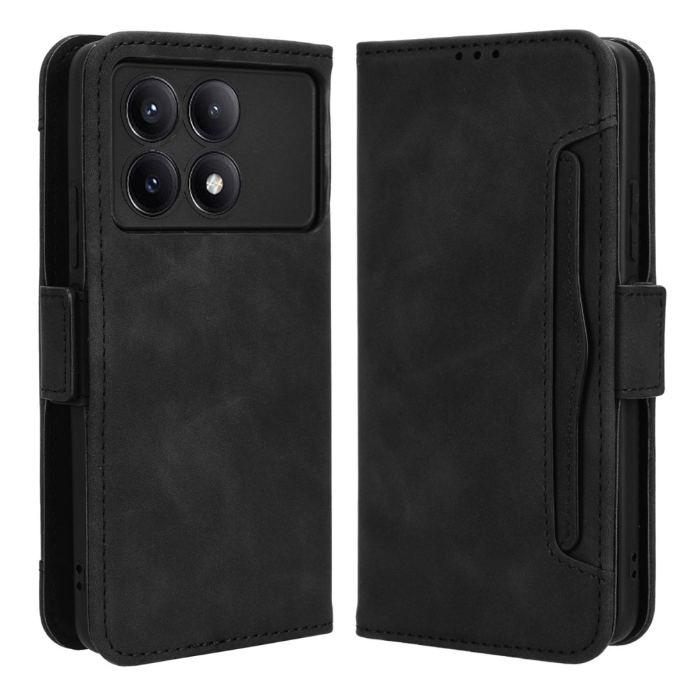 Cover portafoglio Multi Xiaomi Poco X6 Pro nero