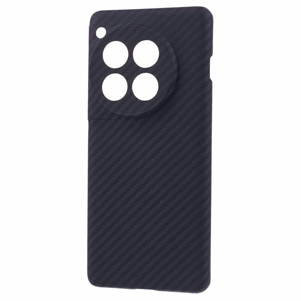 Cover sottile Fibra aramidica OnePlus 12 nero