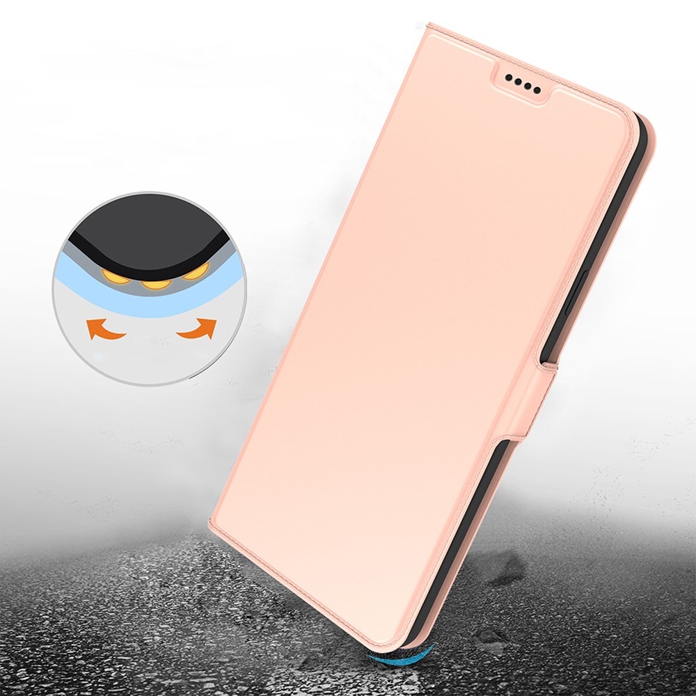 Cover portafoglio Slim Card Wallet Samsung Galaxy S24 Plus oro rosa