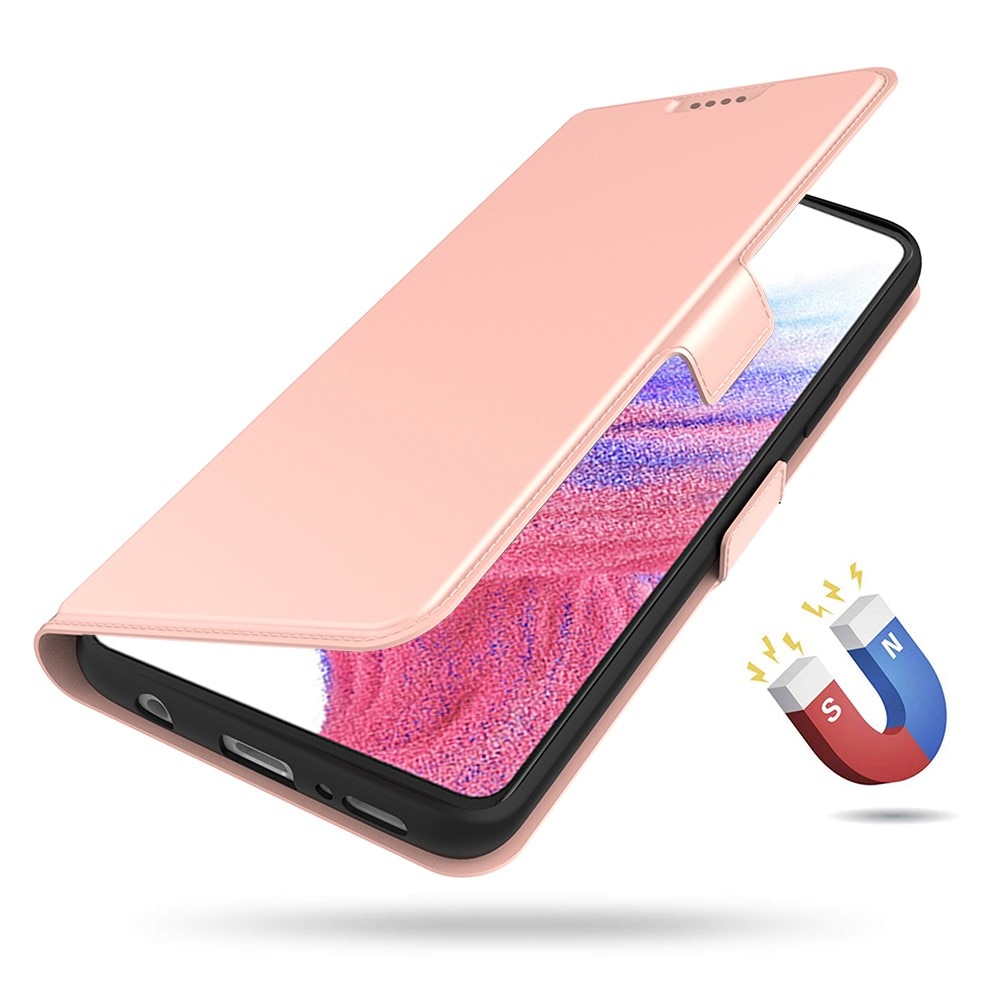 Cover portafoglio Slim Card Wallet Samsung Galaxy S24 Ultra oro rosa