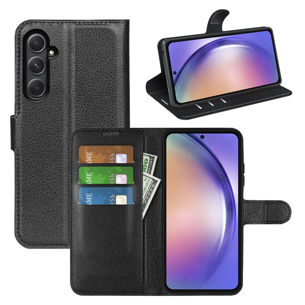 Cover portafoglio Samsung Galaxy A55 nero