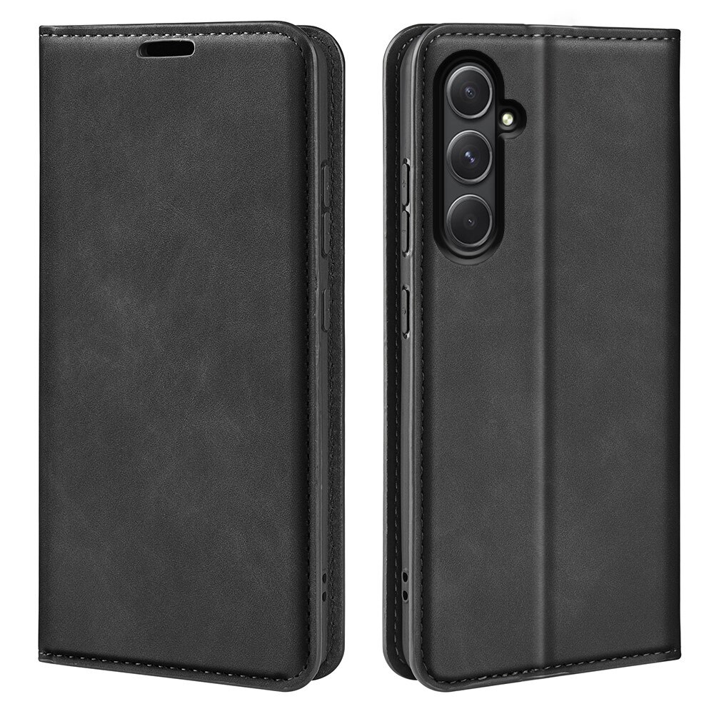 Cover portafoglio sottili Samsung Galaxy A55 nero