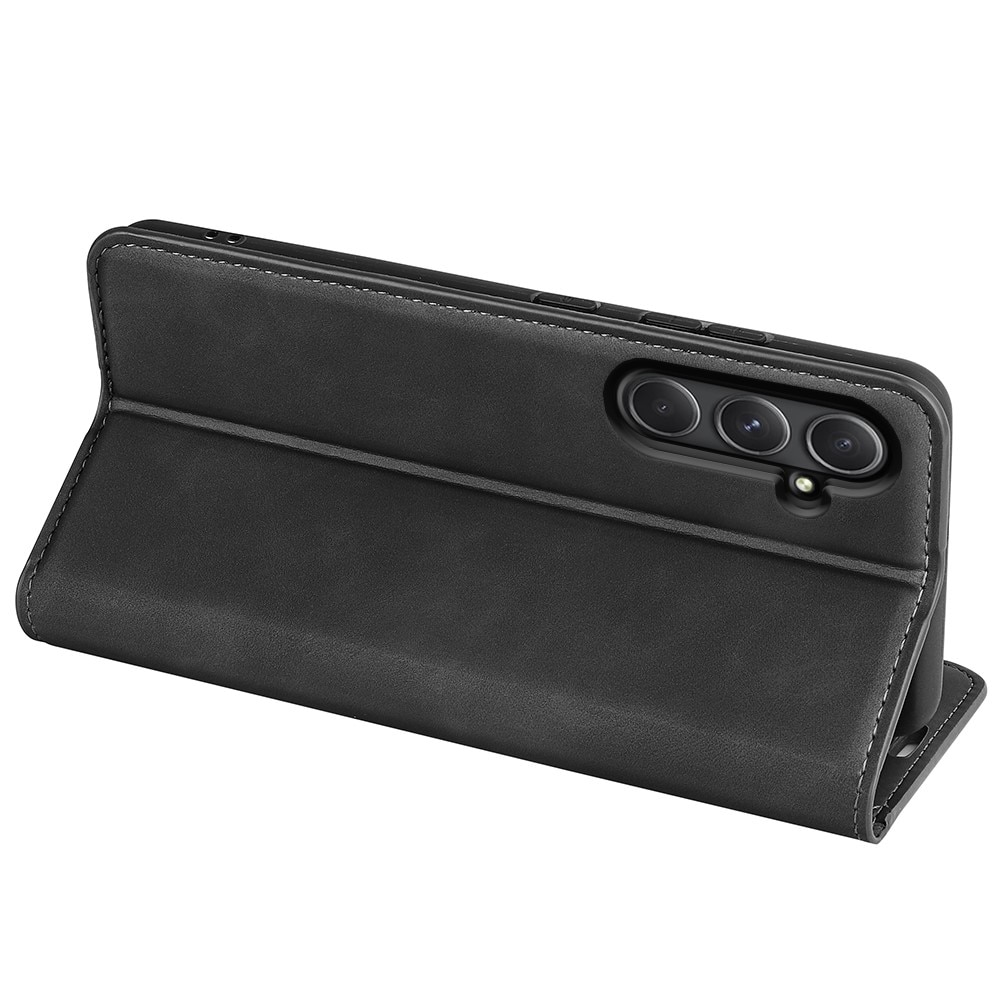Cover portafoglio sottili Samsung Galaxy A55 nero