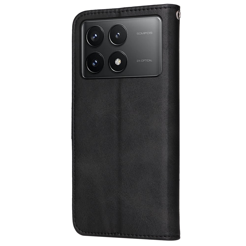 Custodie a portafoglio Xiaomi Poco X6 Pro nero