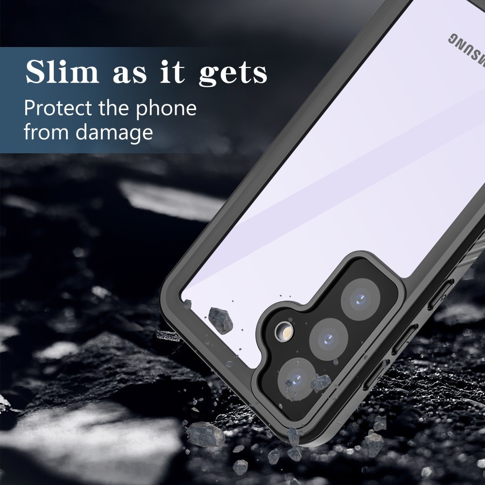 Cover ibrida impermeabile Samsung Galaxy S24 trasparente