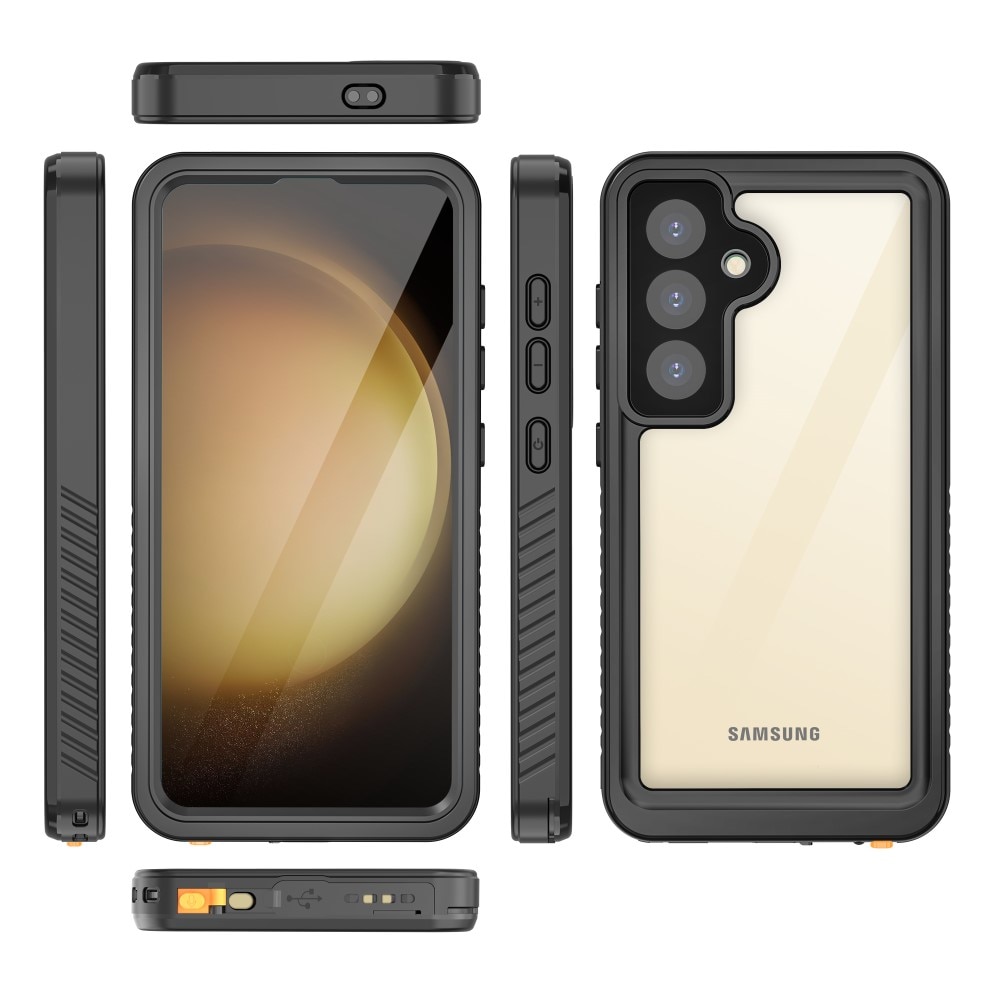 Cover ibrida impermeabile Samsung Galaxy S24 Plus trasparente