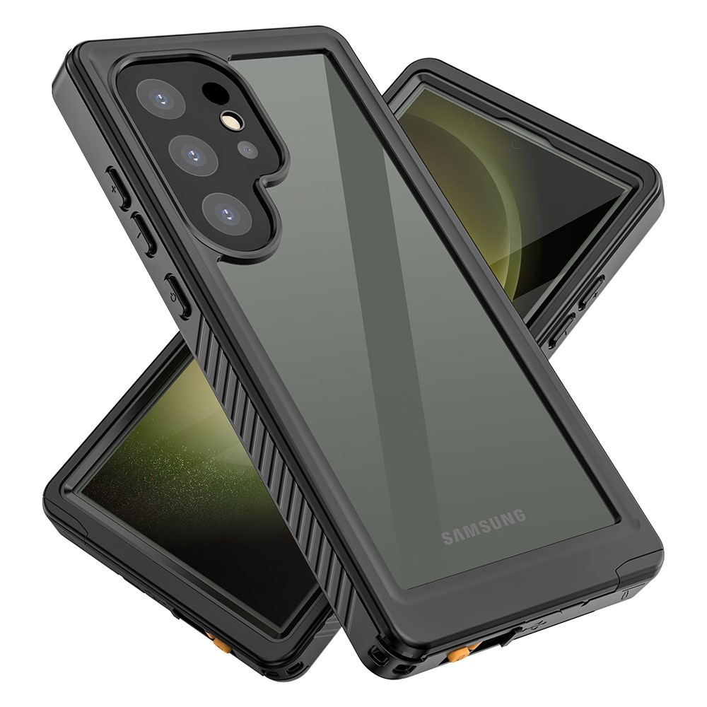Cover ibrida impermeabile Samsung Galaxy S24 Ultra trasparente