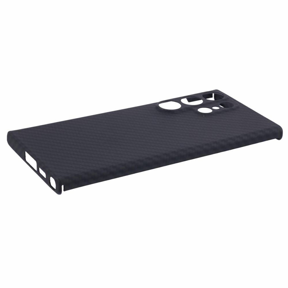 Cover sottile Fibra aramidica Samsung Galaxy S24 Ultra nero